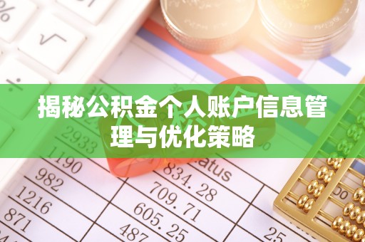 威远揭秘公积金个人账户信息管理与优化策略