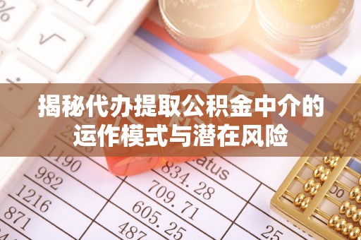 威远揭秘代办提取公积金中介的运作模式与潜在风险