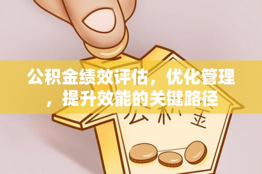 威远公积金绩效评估，优化管理，提升效能的关键路径