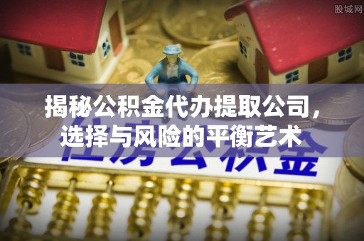 威远揭秘公积金代办提取公司，选择与风险的平衡艺术