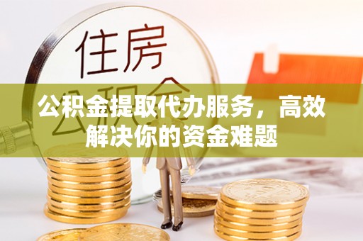 威远公积金提取代办服务，高效解决你的资金难题